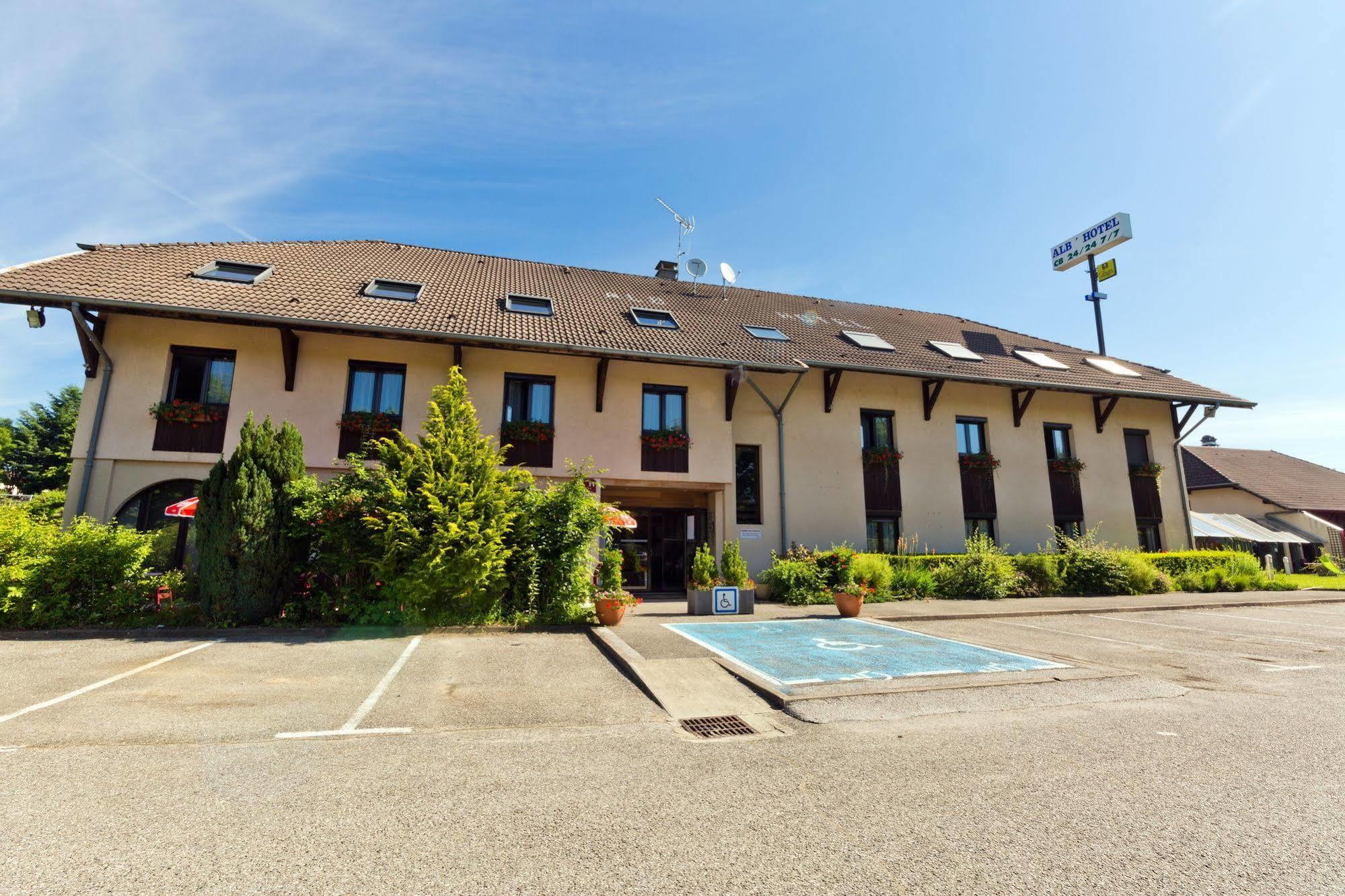 Albhotel Grill Alby-sur-Cheran Exteriör bild